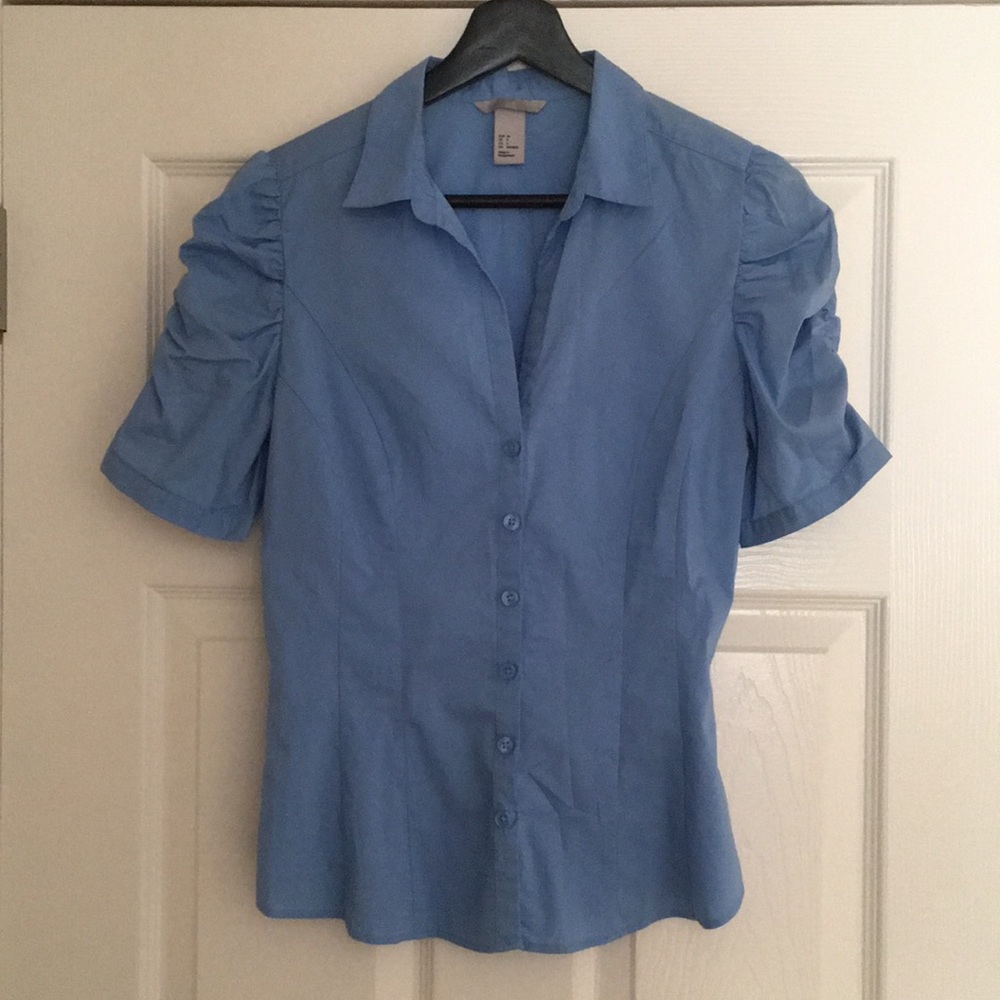 H&M button up blouse